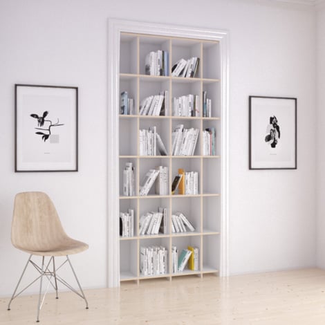 Bookcase Stradani - The freely formable shelf system