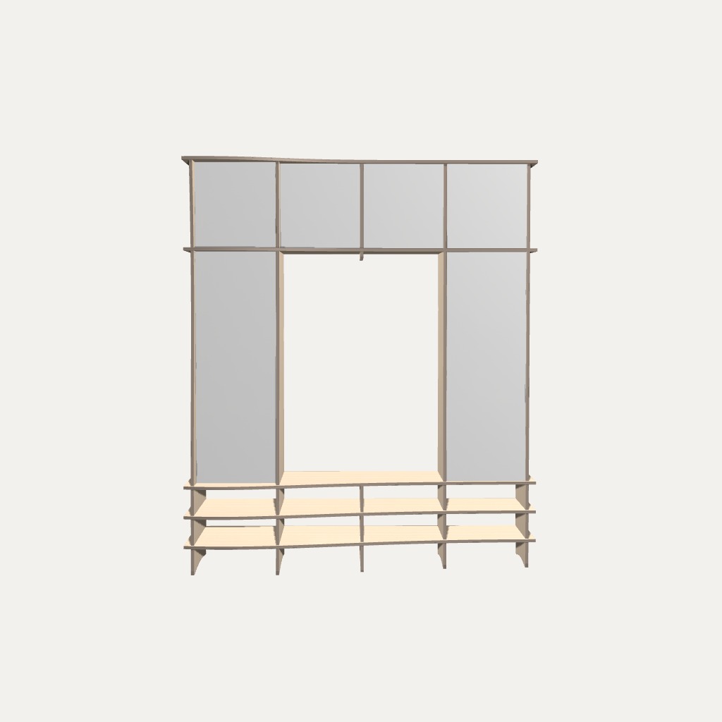 Garderobe Hermann - null