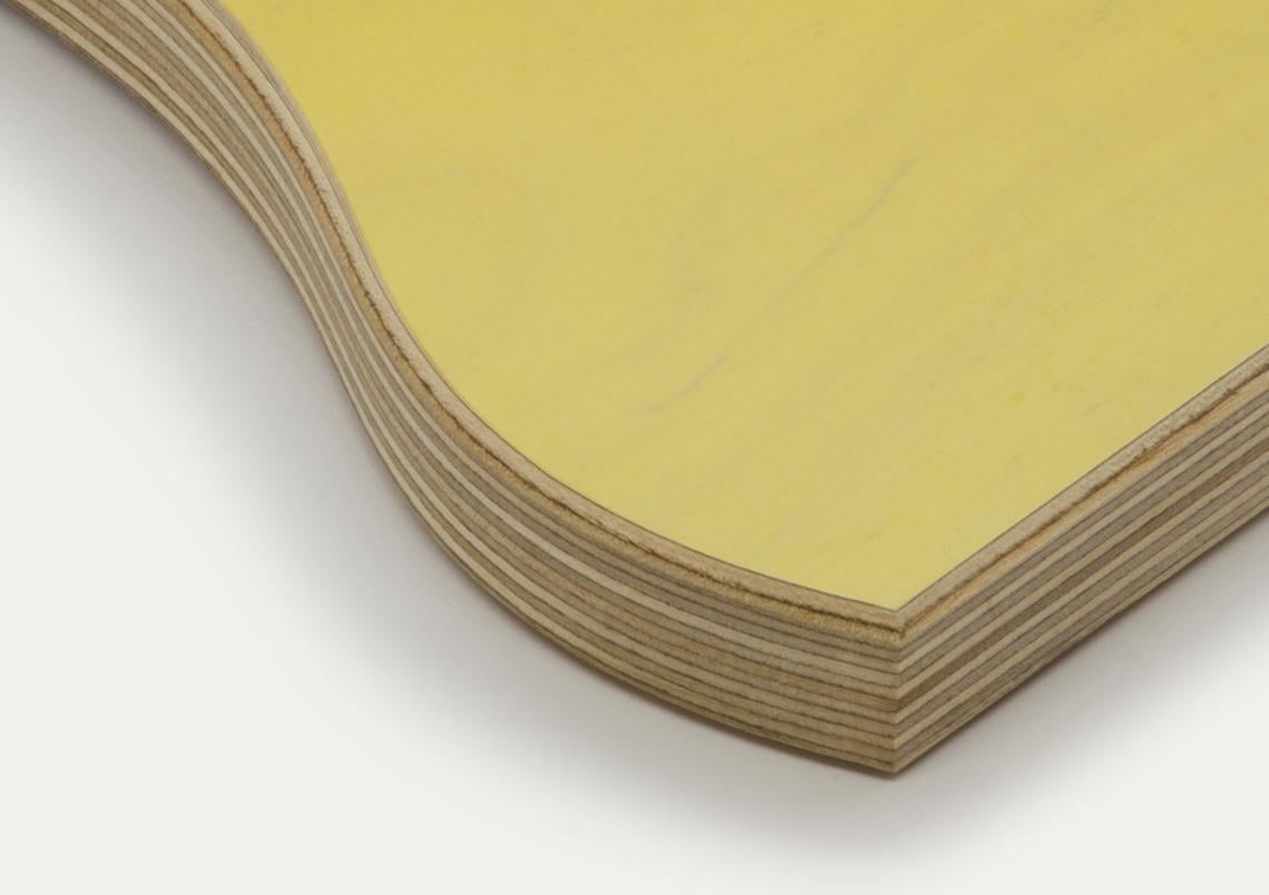 Birch plywood yellow
