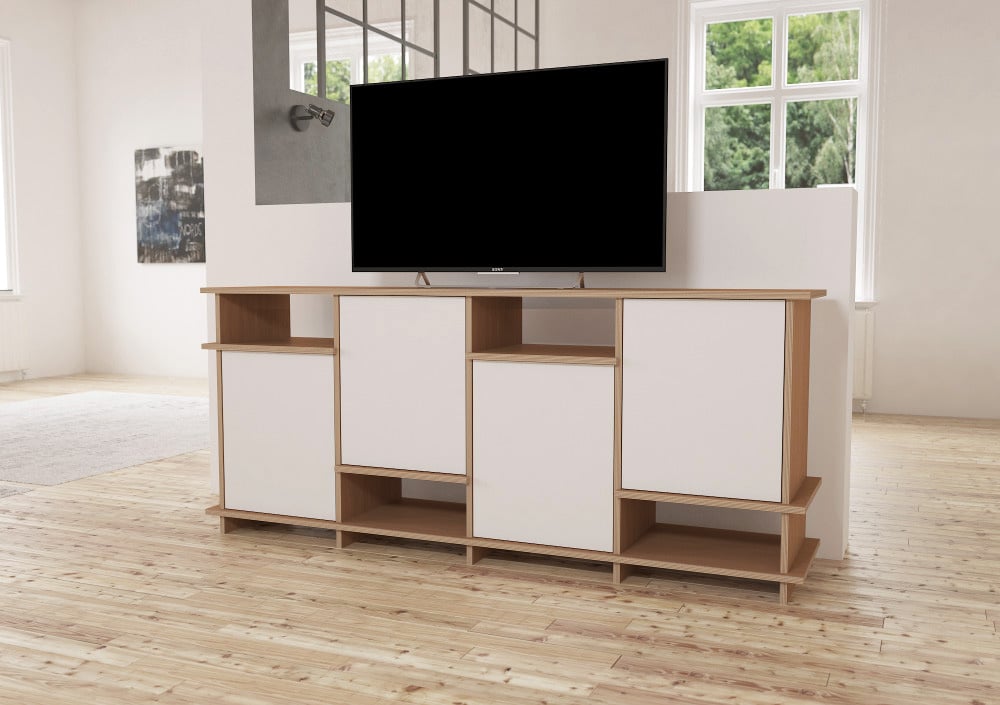 Buchenfurniertes Sideboard von form.bar