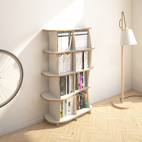 Bookshelf Nela - Designer bookshelf made to measure