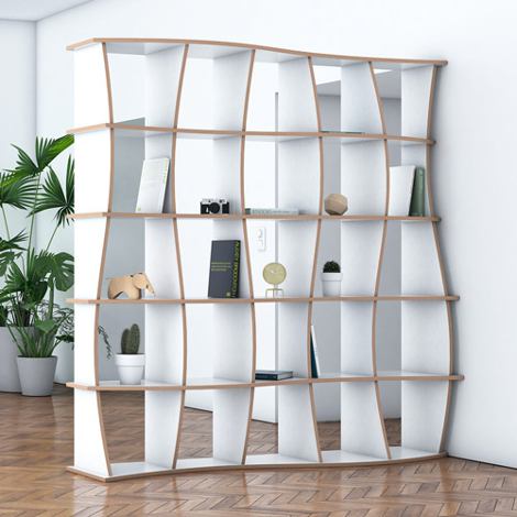 Room divider Maliya - The freely formable shelf system