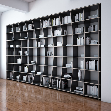Bücherwand Arca - Das frei formbare Regalsystem